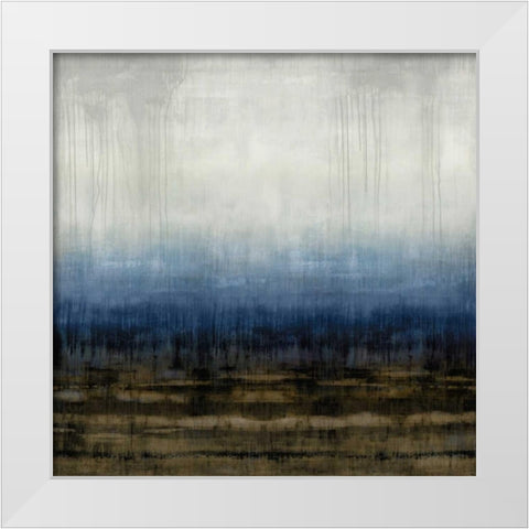 After Glow II White Modern Wood Framed Art Print by Hamilton, Taylor