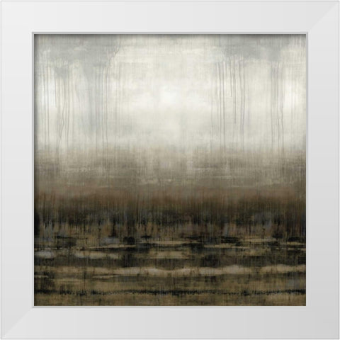 After Glow IV White Modern Wood Framed Art Print by Hamilton, Taylor