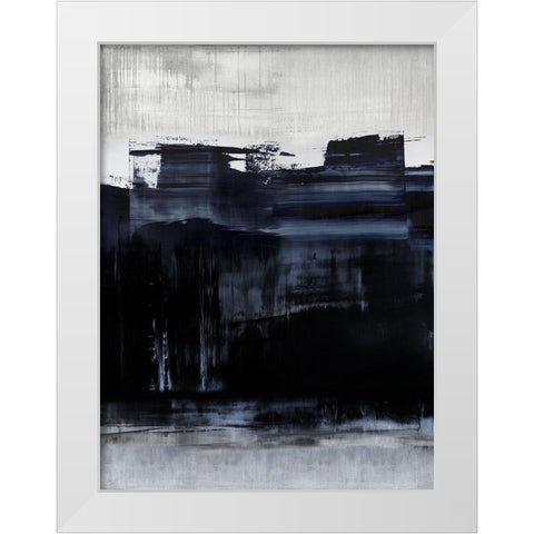 Resilient White Modern Wood Framed Art Print by Hamilton, Taylor
