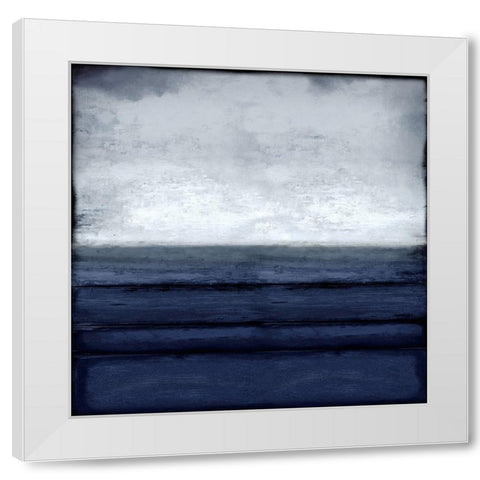 Highlighted Horizon White Modern Wood Framed Art Print by Hamilton, Taylor