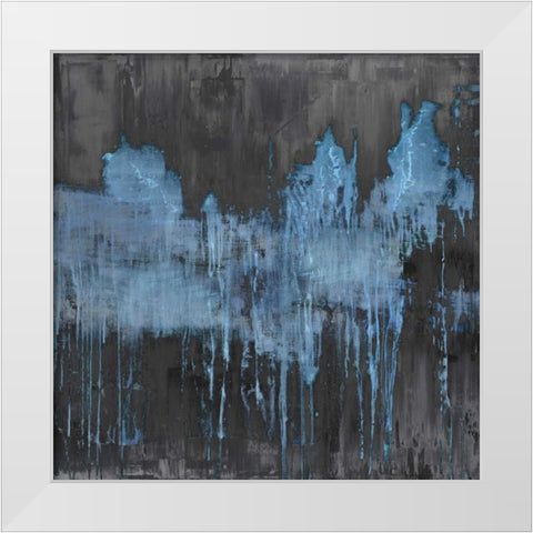 Without Exception White Modern Wood Framed Art Print by Conley, Tom