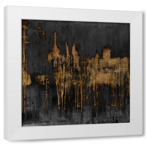 Variations White Modern Wood Framed Art Print by Conley, Tom