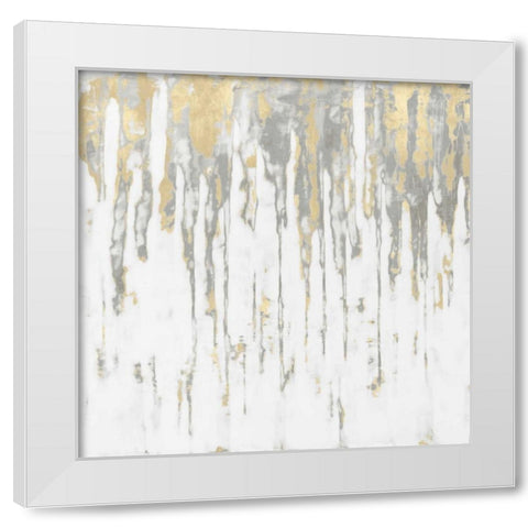 Momentary Reflection I White Modern Wood Framed Art Print by Conley, Tom