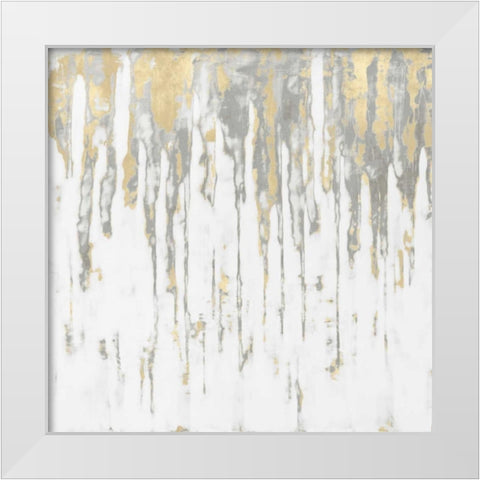 Momentary Reflection I White Modern Wood Framed Art Print by Conley, Tom