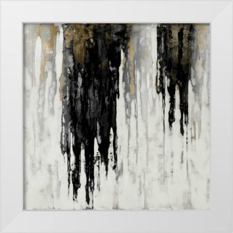Neutral Space I White Modern Wood Framed Art Print by Conley, Tom