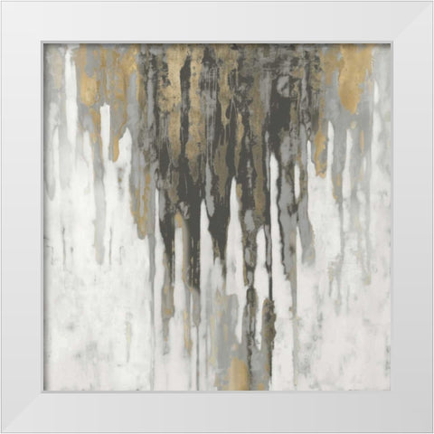 Neutral Space III White Modern Wood Framed Art Print by Conley, Tom