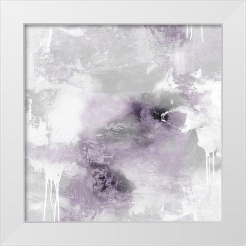 Irresistible Amethyst I White Modern Wood Framed Art Print by Bridges, Tate