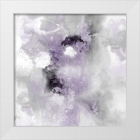 Irresistible Amethyst II White Modern Wood Framed Art Print by Bridges, Tate
