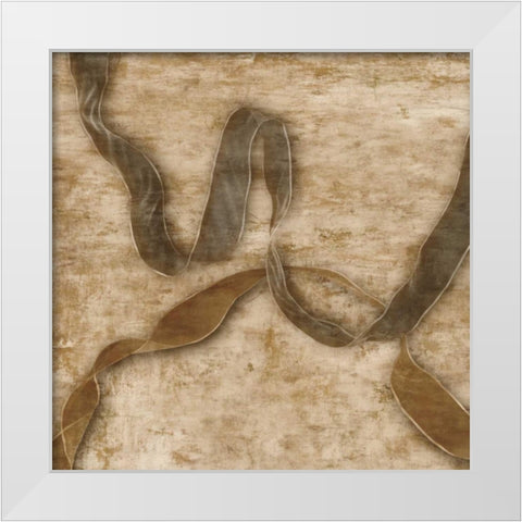 Interact White Modern Wood Framed Art Print by Hamilton, Todd