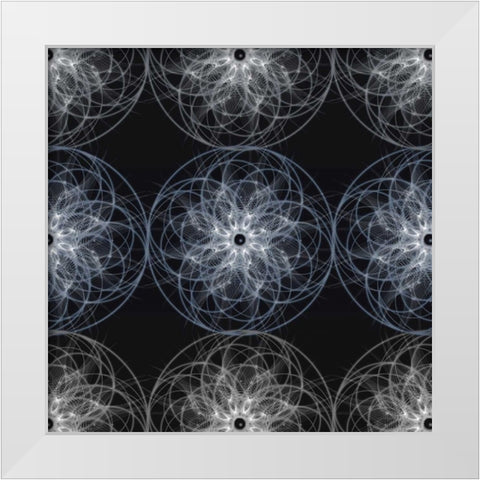 Full of Energy White Modern Wood Framed Art Print by Anderson, Tyler