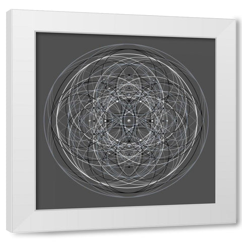 Positive Energy III White Modern Wood Framed Art Print by Anderson, Tyler