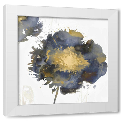 Blower Burst II White Modern Wood Framed Art Print by Austin, Vanessa