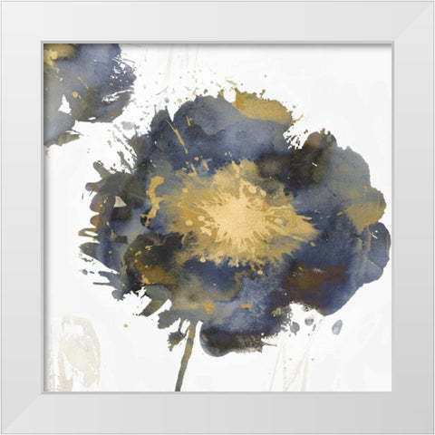 Blower Burst II White Modern Wood Framed Art Print by Austin, Vanessa