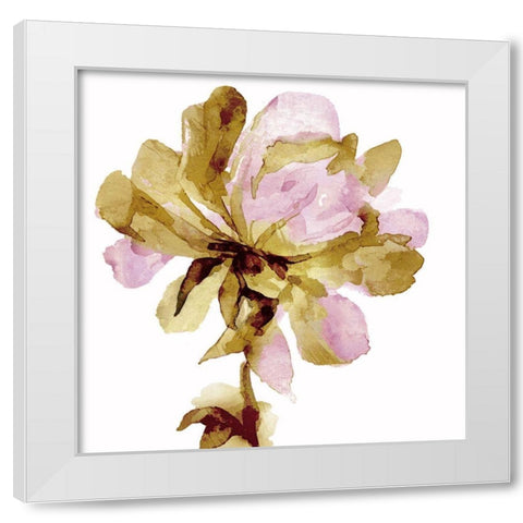Fresh Bloom Pink I White Modern Wood Framed Art Print by Austin, Vanessa