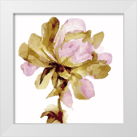 Fresh Bloom Pink I White Modern Wood Framed Art Print by Austin, Vanessa