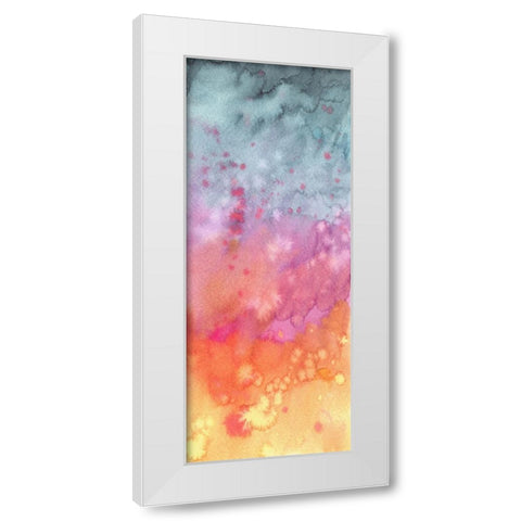 MB Watercolor I White Modern Wood Framed Art Print by Zaremba, Hillel