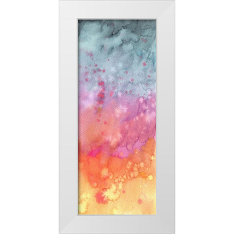 MB Watercolor I White Modern Wood Framed Art Print by Zaremba, Hillel