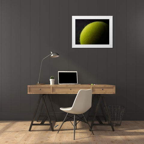 Tennis Ball White Modern Wood Framed Art Print by Reynolds, Richard