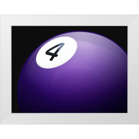 Purple 4 White Modern Wood Framed Art Print by Reynolds, Richard