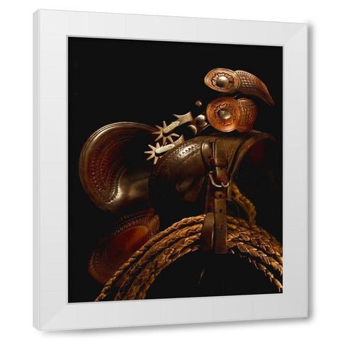 Circa 1910 White Modern Wood Framed Art Print by Dawson, Robert