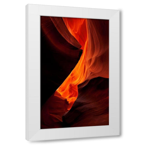 Enchantment Canyon I White Modern Wood Framed Art Print by Dawson, Robert