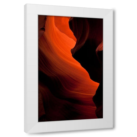 Enchantment Canyon III White Modern Wood Framed Art Print by Dawson, Robert