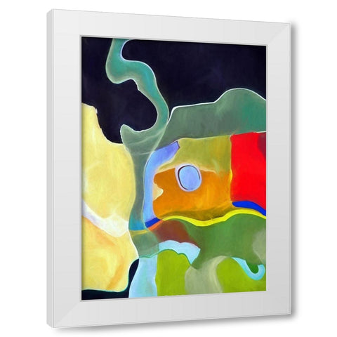 Mixed Bag I White Modern Wood Framed Art Print by Bolokofsky, Ronald
