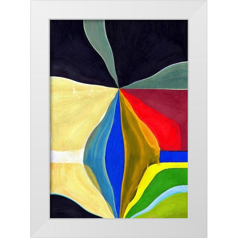 Opening White Modern Wood Framed Art Print by Bolokofsky, Ronald