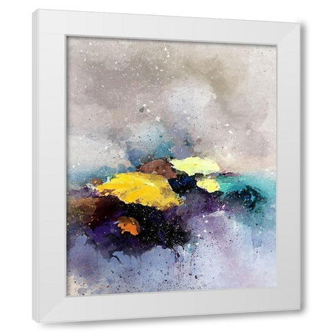 Braving the Elements White Modern Wood Framed Art Print by Bolokofsky, Ronald