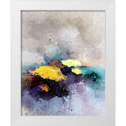 Braving the Elements White Modern Wood Framed Art Print by Bolokofsky, Ronald
