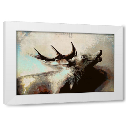 The Calling White Modern Wood Framed Art Print by Bolokofsky, Ronald