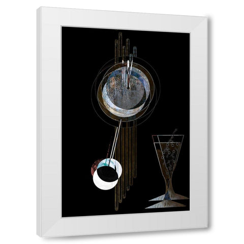 Afternoon Hangover III White Modern Wood Framed Art Print by Bolokofsky, Ronald