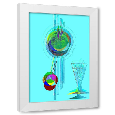 Afternoon Hangover IV White Modern Wood Framed Art Print by Bolokofsky, Ronald