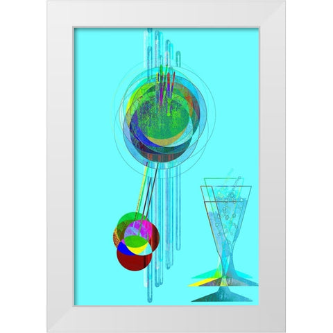 Afternoon Hangover IV White Modern Wood Framed Art Print by Bolokofsky, Ronald