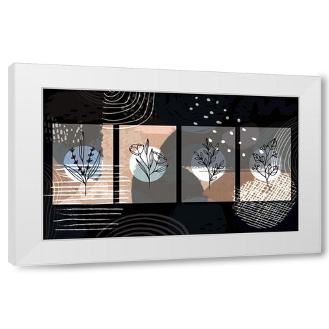 Garden Fresh White Modern Wood Framed Art Print by Bolokofsky, Ronald