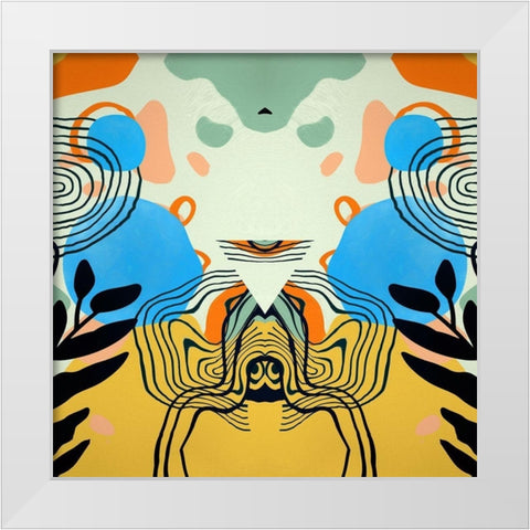 Under the Hood I White Modern Wood Framed Art Print by Bolokofsky, Ronald