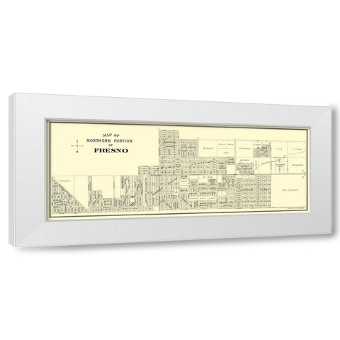 Fresno, Northern California Landowner - Thomas White Modern Wood Framed Art Print by Thomas