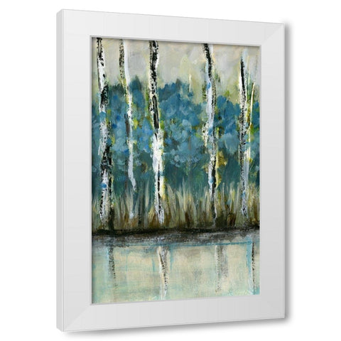A Beautiful Day II White Modern Wood Framed Art Print by Brey