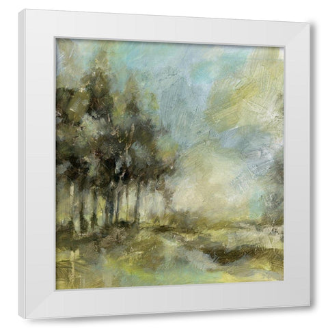 Beautiful Day I White Modern Wood Framed Art Print by Brey