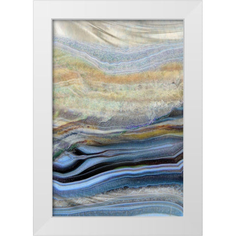 Coastal Wind White Modern Wood Framed Art Print by Franklin