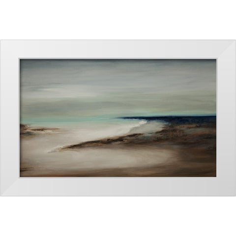 Majestic Vista IV White Modern Wood Framed Art Print by Hinz