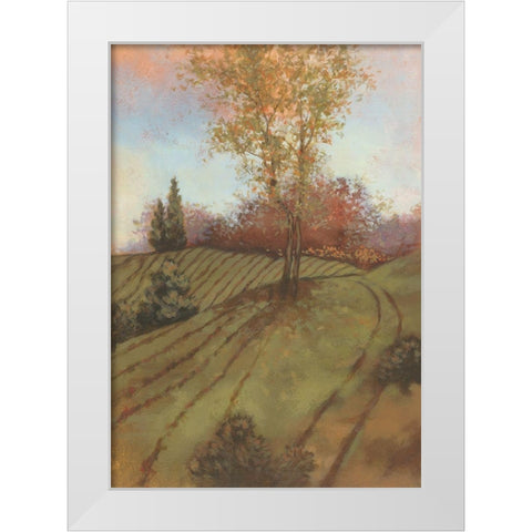 Country II White Modern Wood Framed Art Print by Larson