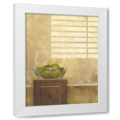 Window Light I White Modern Wood Framed Art Print by Larson