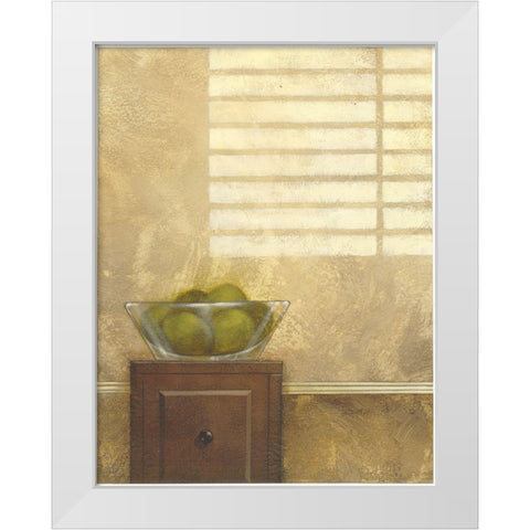 Window Light I White Modern Wood Framed Art Print by Larson