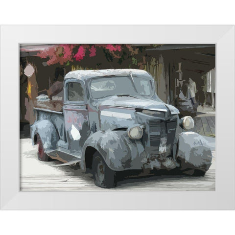 Relic White Modern Wood Framed Art Print by Mack
