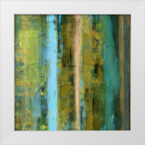 Inverse 180 II White Modern Wood Framed Art Print by King