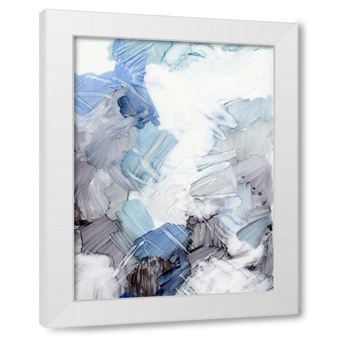 Freeze Frame II White Modern Wood Framed Art Print by King