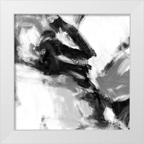 Night Wind II White Modern Wood Framed Art Print by King