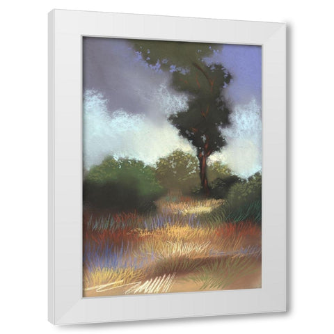 The Wilds II White Modern Wood Framed Art Print by Ricci