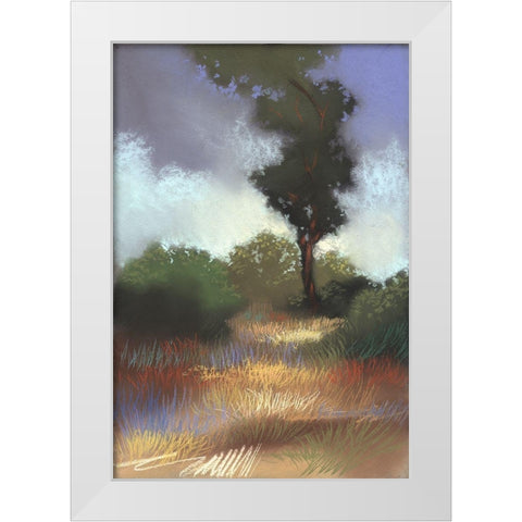 The Wilds II White Modern Wood Framed Art Print by Ricci
